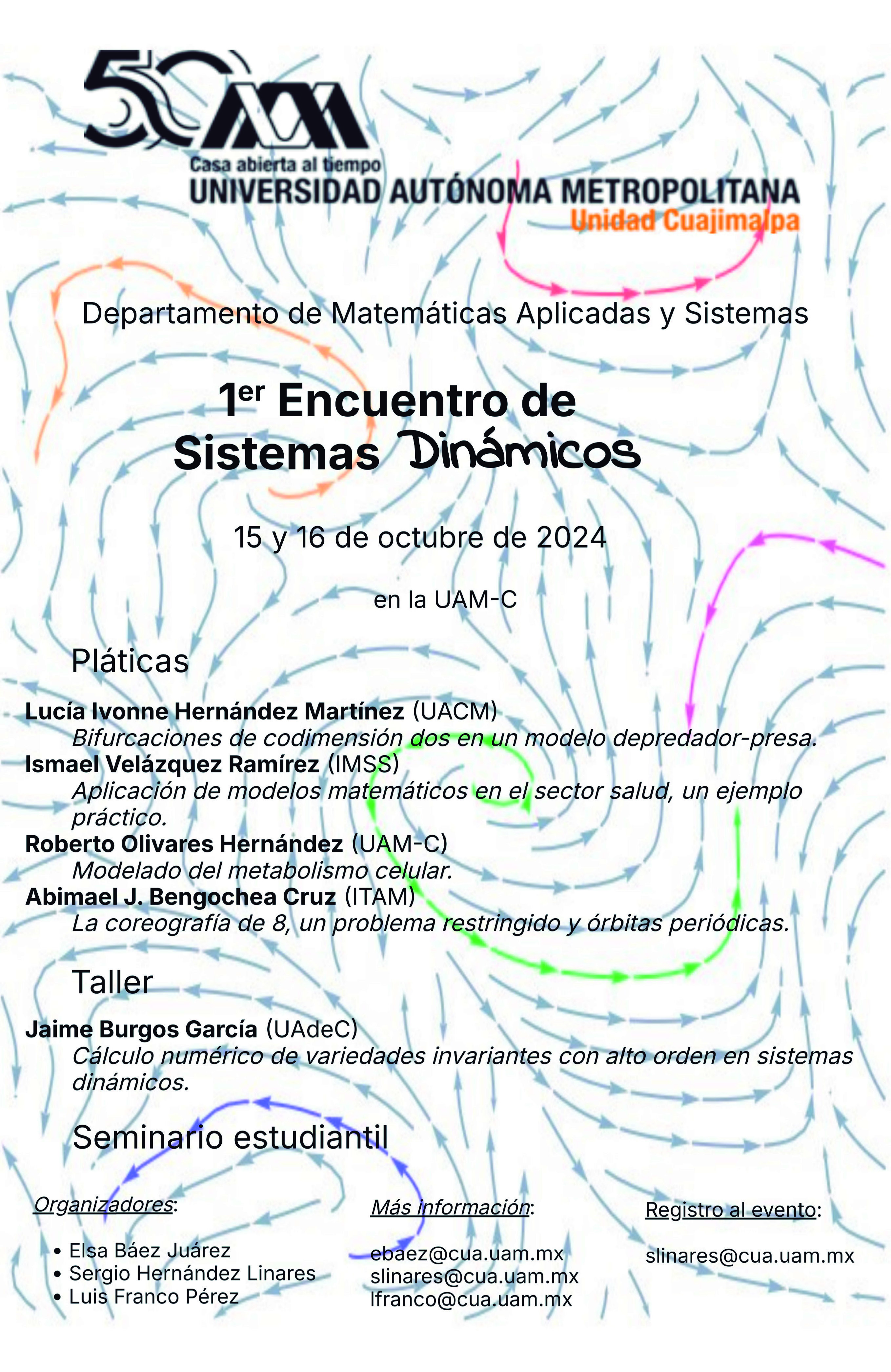 1er. Encuentro de Sistemas Dinámicos